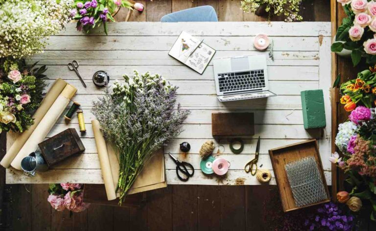 Table and Flower Angela Hou